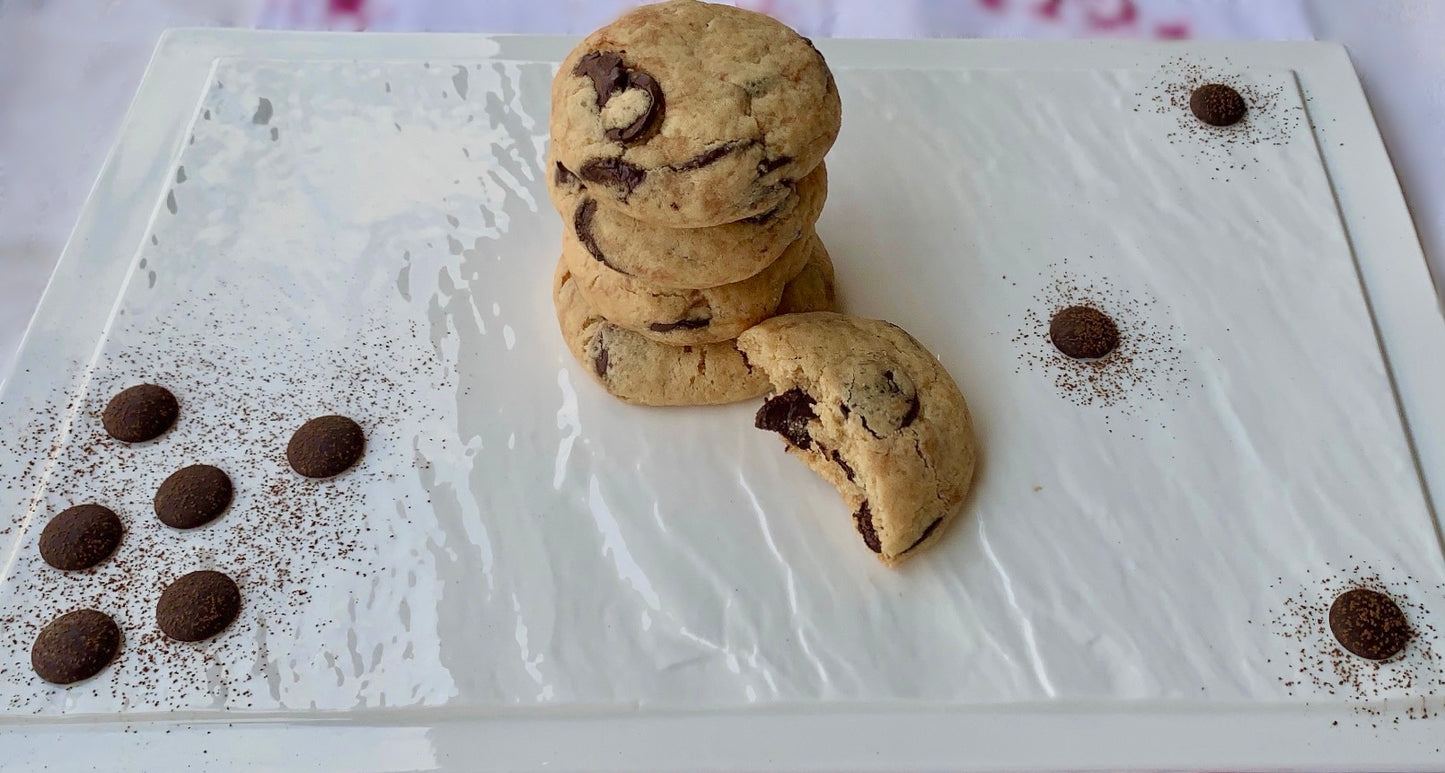 Dark Chocolate Chip Cookies